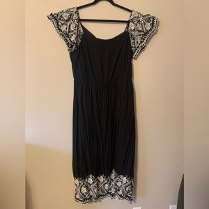 Lane Bryant Maxi Black Dress